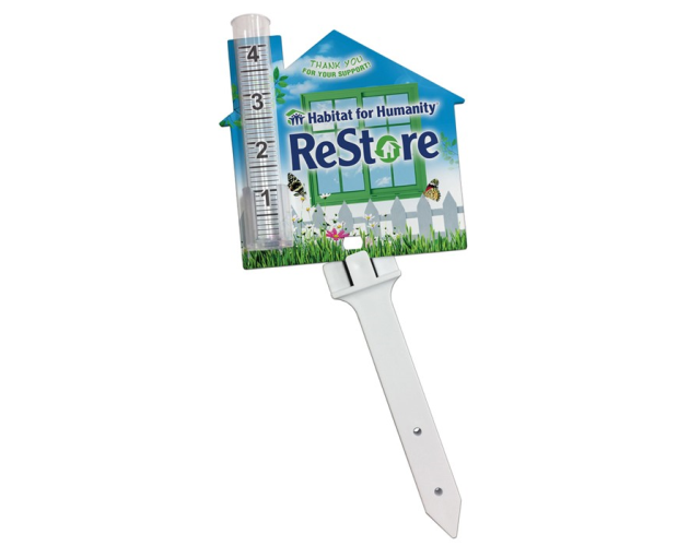 Full Color House/ Barn Rain Gauge