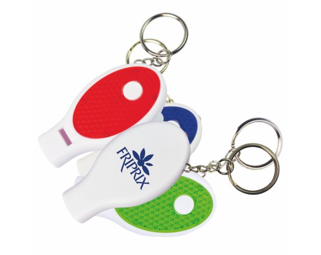 LED Flashlight w/ Whistle