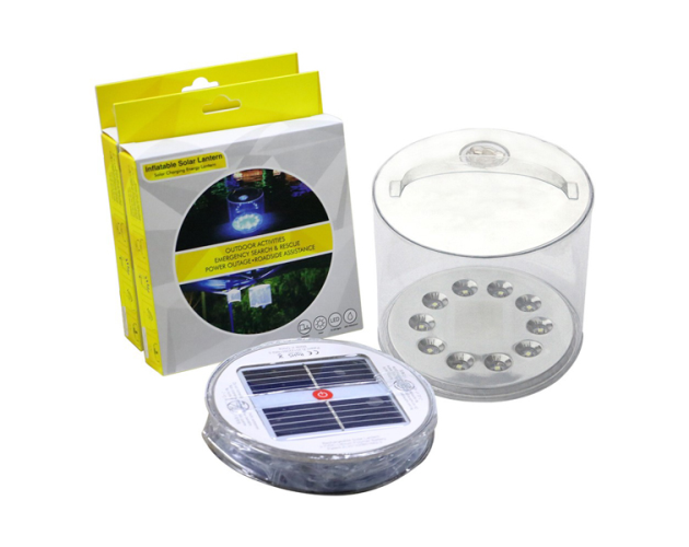 Hot Sale Inflatable LED Solar Lantern for Camping