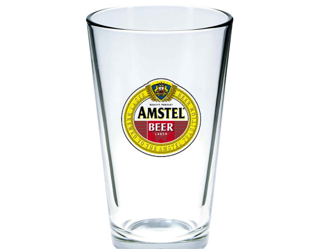 16 oz USA Made Custom Imprinted Beer Pub Pint Mixing Glasses