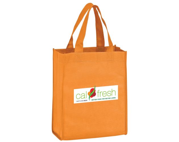 Recession Buster Non-Woven Tote Bag w/Full Color (8"x4"x10") - Color Evolution
