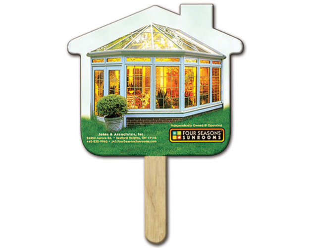 House Stock Shape Mini Fan