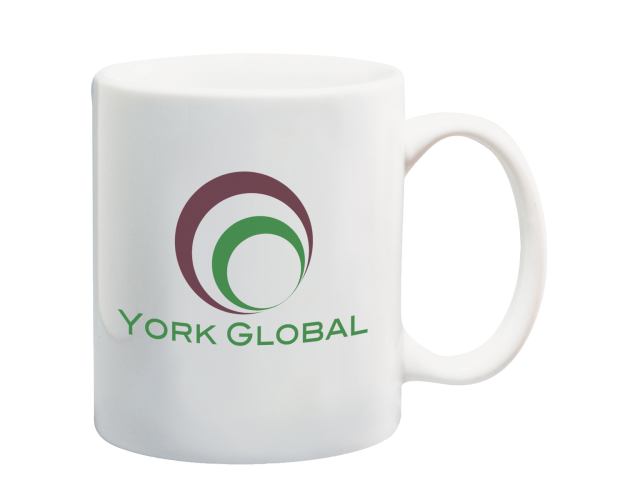 11 Oz. White Ceramic Mug