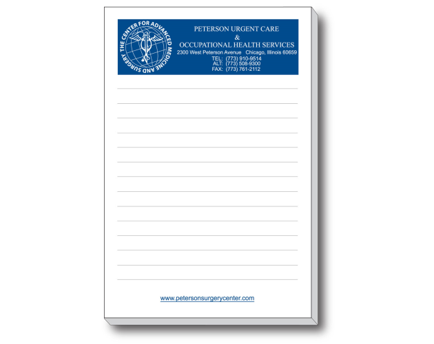 4" x 6" 25-Sheet Notepad