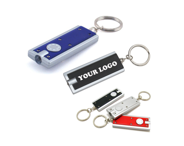 LED Flashlight Keychain