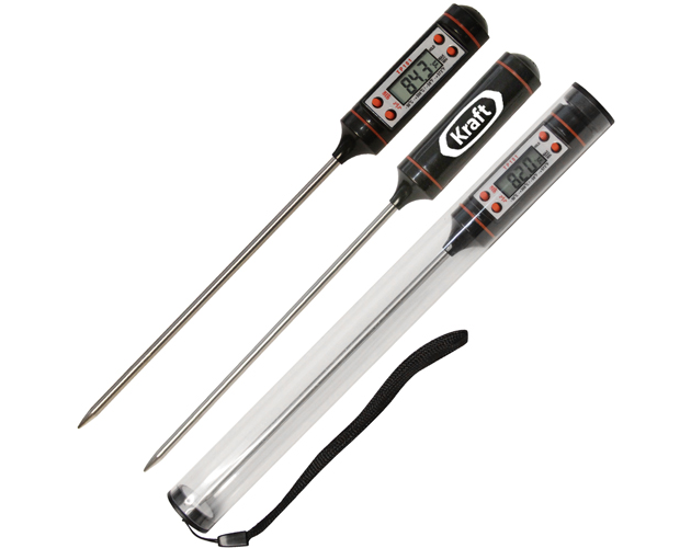 Digital Cooking Thermometer with Stainless Probe