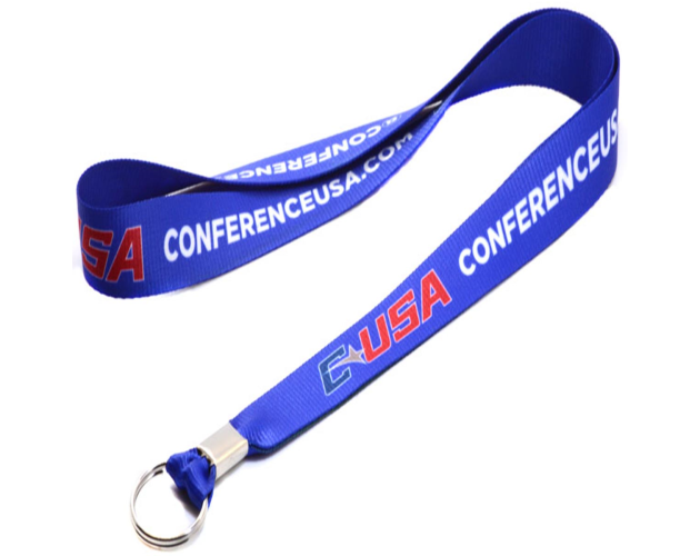 1" (25mm) Polyester Full Color sublimated lanyard
