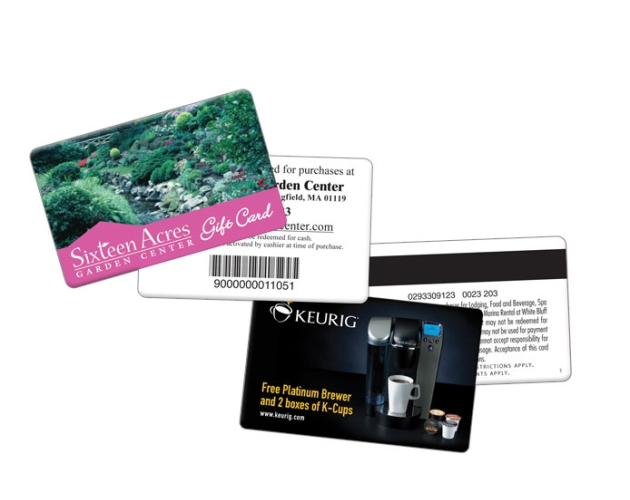 Custom Plastic Gift Card