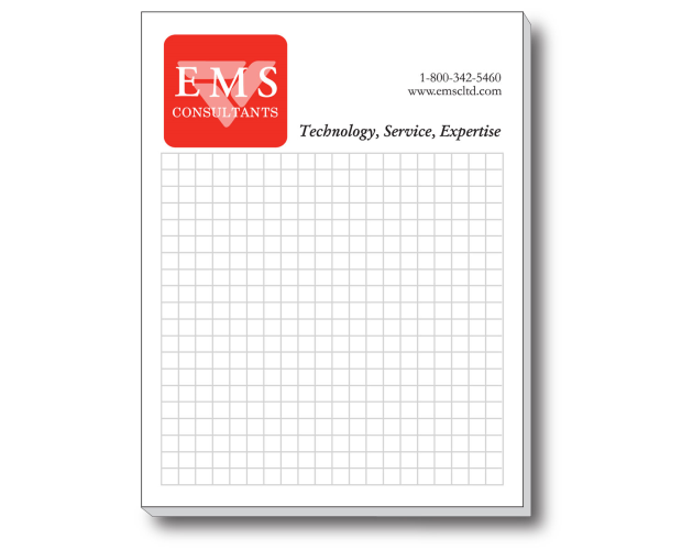 4.25" x 5.5" 50-Sheet Notepad