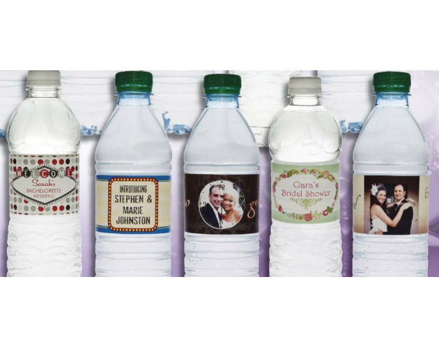 Full Color Water Bottle Labels