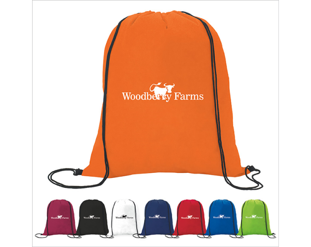 GoodValue® Non-Woven Drawstring Backpack
