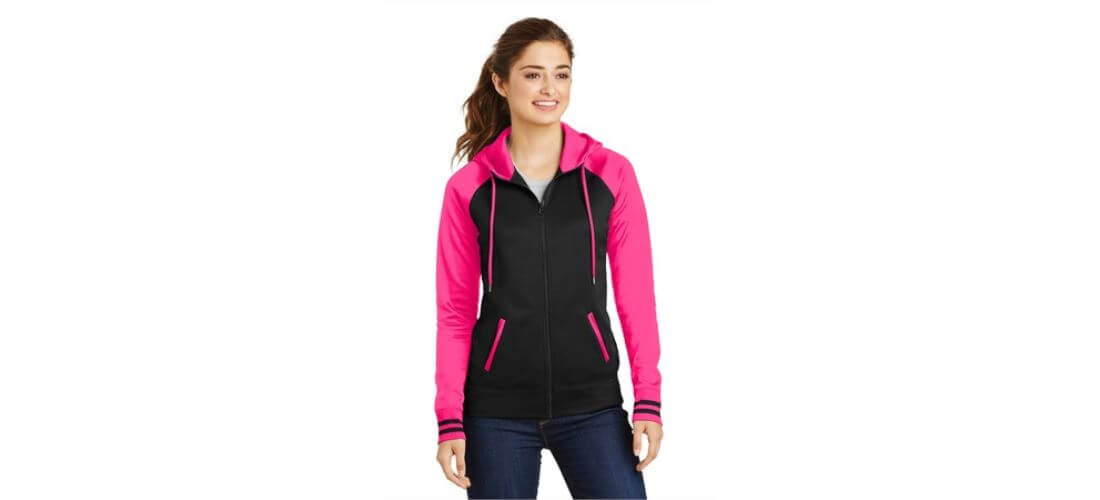 Ladies Sport-Wick® Fleece Full-Zip Hooded Jacket