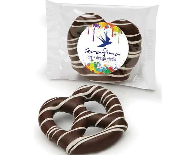 Dark Chocolate Dipped Pretzel