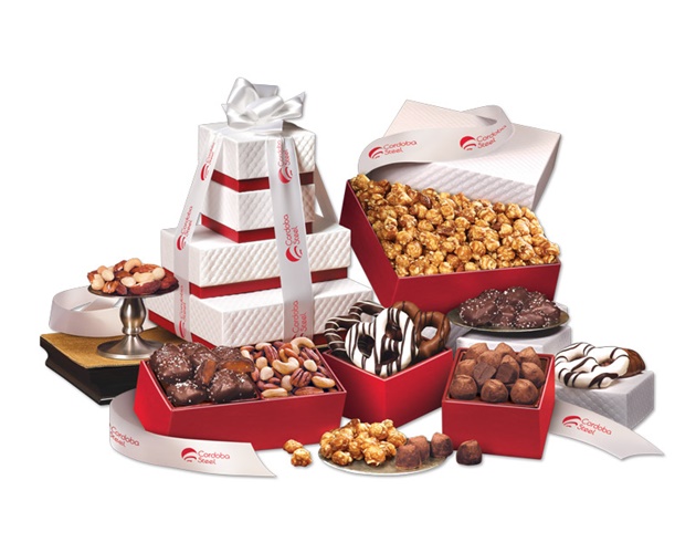 "Park Avenue" Tower of Chocolate in Red