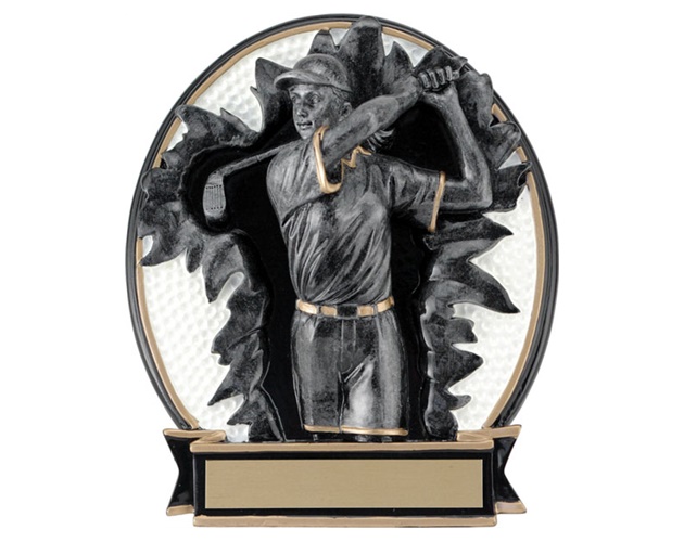 5.25" Blow Out Golf Female Trophy