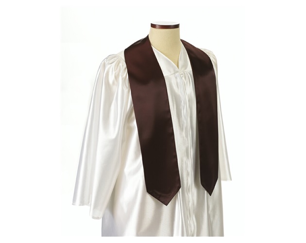 Extra Long Maroon Graduation Sash - 5"x72"