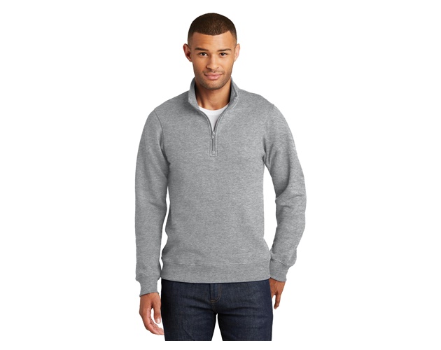 Port & Company® Fan Favorite™ Fleece 1/4-Zip Pullover Sweatshirt