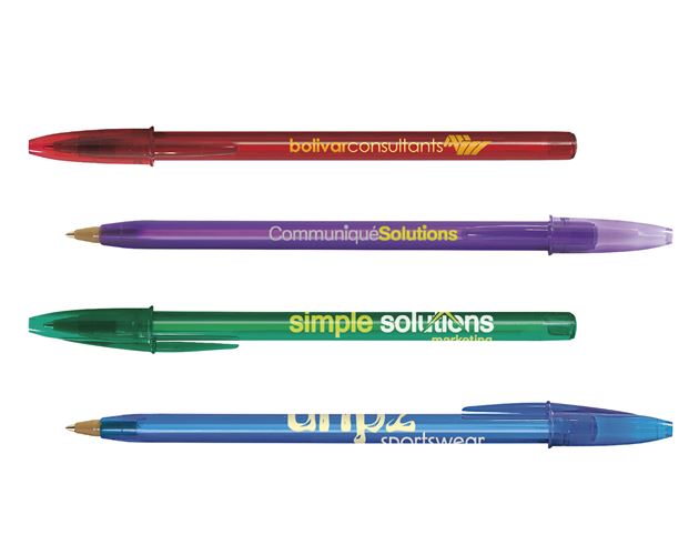BIC® Style™ Clear Pen