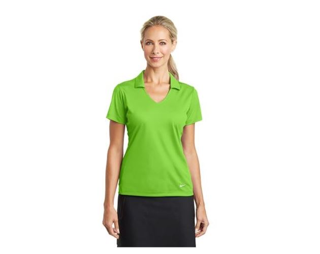 Nike Golf Ladies Dri-Fit Vertical Mesh Polo Shirt