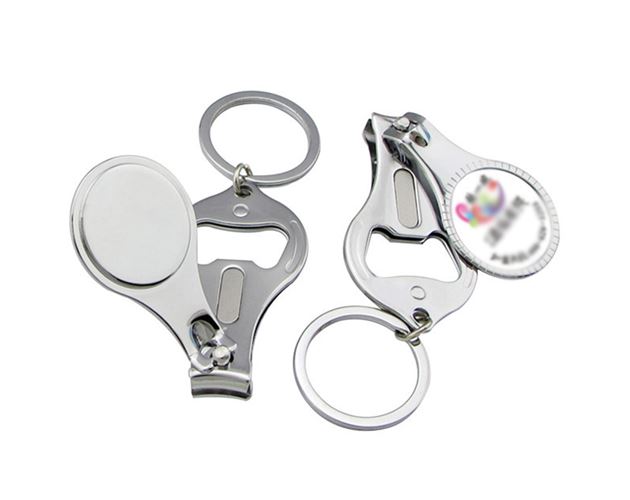 Carbon Steel Nail Clipper with Bottle Opener