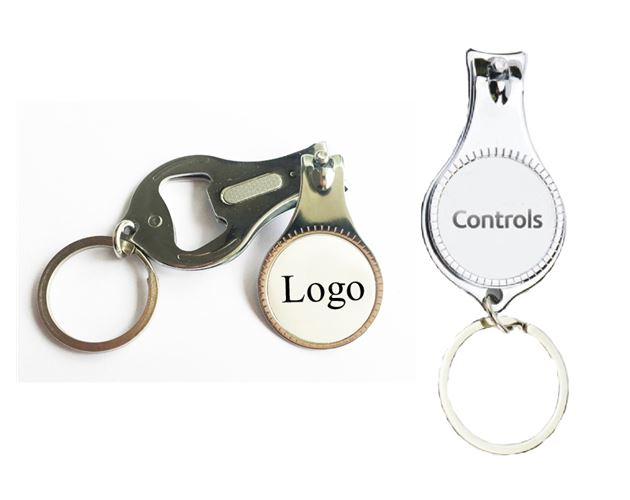 Nail Clipper With Bottle Opener Keychain