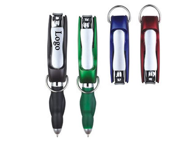 Folding Nail Clipper Balloint Pen
