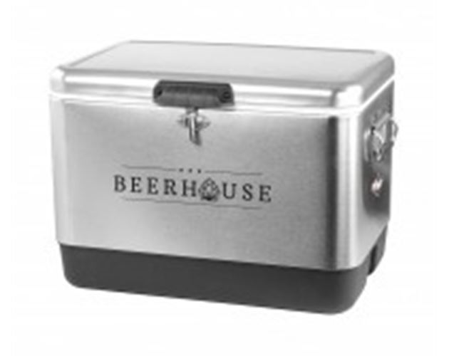 Coleman® 54-Quart Classic Stainless Steel Belted Cooler