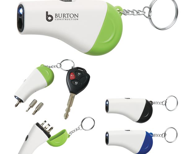 Tool And Light Key Chain