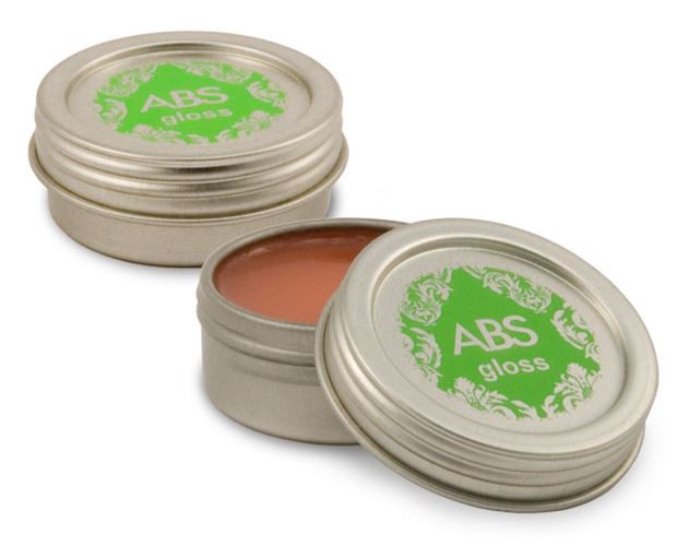 .5 Oz. Round Gloss Lip Balm Tin - Petroleum-Free
