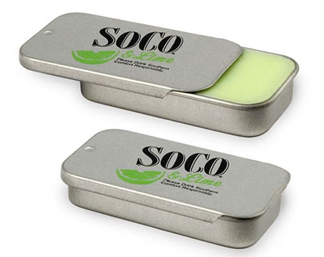 .3 Oz. Small Slider Lip Balm Tin - Petroleum-Free