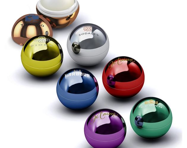 Metallic Lip Balm Ball