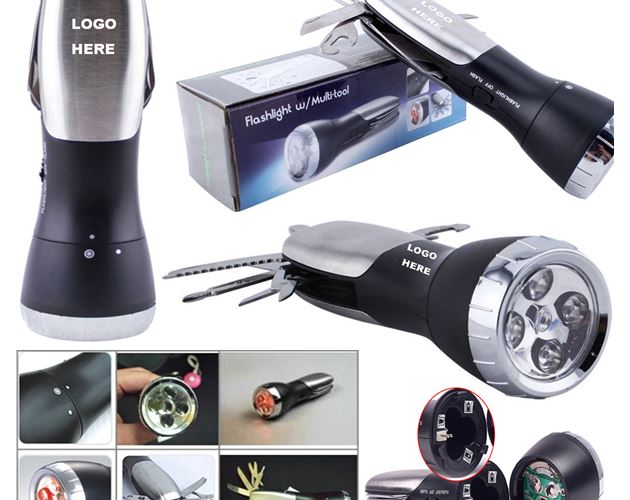 Emergency Pocket Multi Functional Tools / LED Flashlight Torches