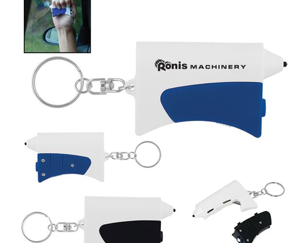 Mini Emergency Auto Set Key Chain