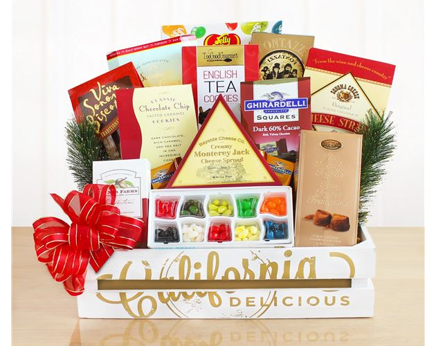 California Festive Gourmet Crate Gift