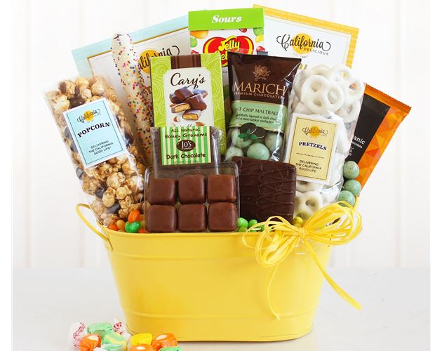 Sunburst Celebration of Sweets Gift Tub