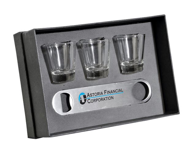 The Nordic Speed Opener and Shot Glass Gift Set