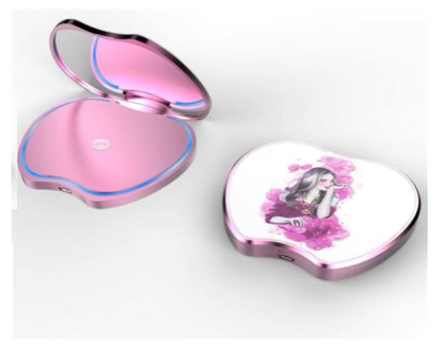 Make Up Mirror Qi Fast Wireless Charger