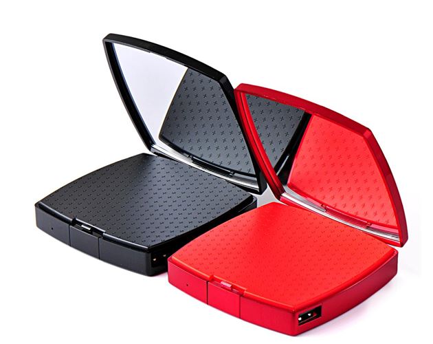 6000 mAh Slim Make Up Mirror Power Bank