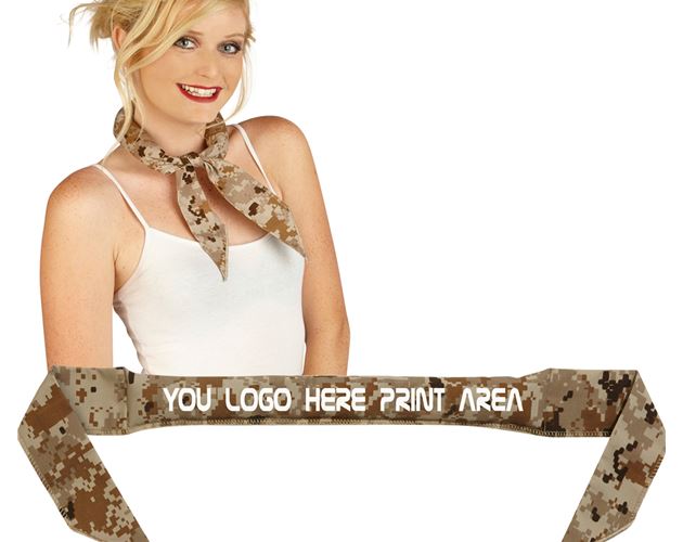 Neck Cooler Desert Camouflage