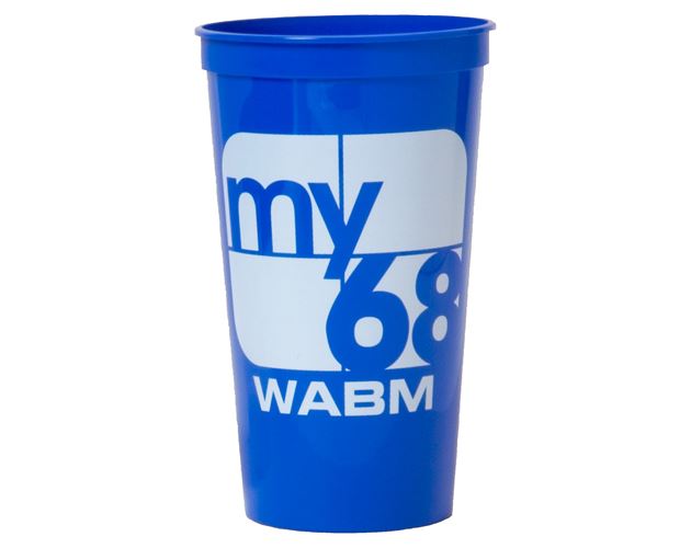 32 Oz. Smooth Stadium Cup (Screen Printed)