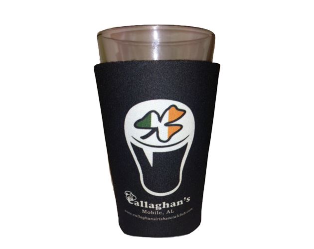 Premium Full Color Dye Sublimation Foam Pint Glass Insulator