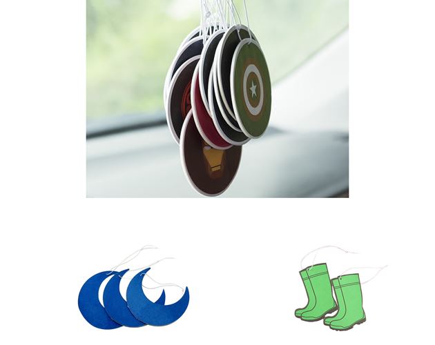 Custom Shaped Hanging Air Freshener (3"x3")