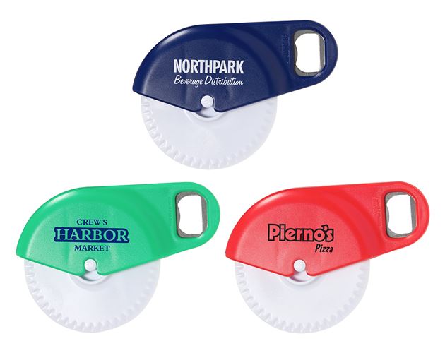 Pizza Cutter with Bottle Opener