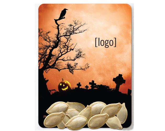 Halloween Pumpkin Seed Packet