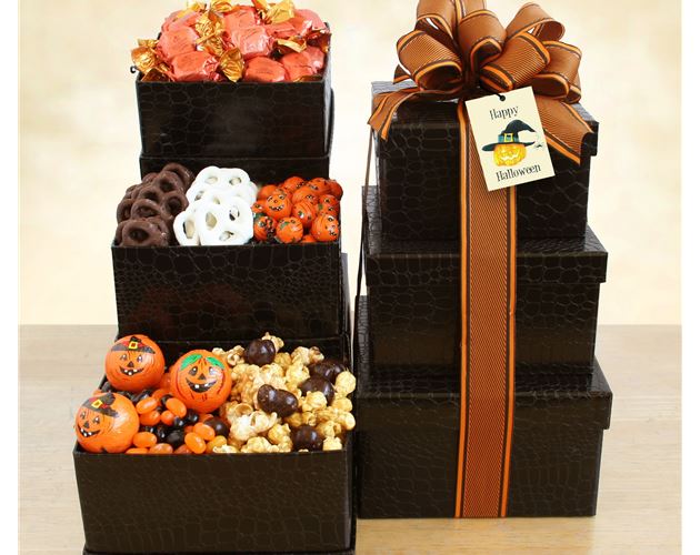 Happy Halloween Tower of Sweets