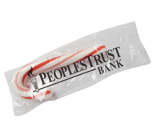 Small Candy Cane w/Clear Label