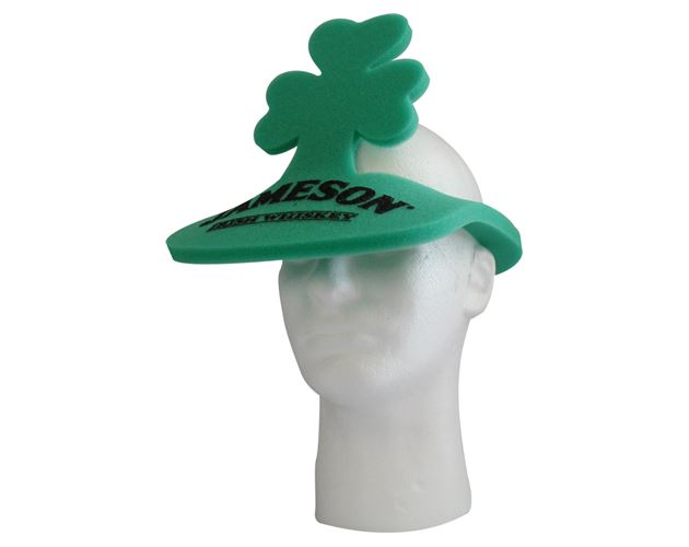 Pop-Up Visor - Irish Shamrock