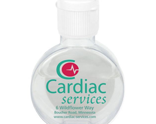 "CirPal" 1 Oz. Compact Hand Sanitizer in Flip-Top Squeeze Bottle (Overseas)