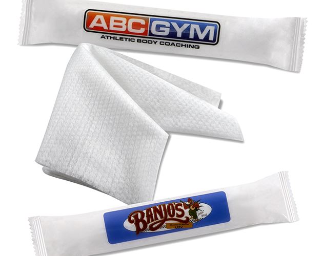 10"x 12" Pre-moistened Synthetic Refreshment Towel - Unscented  
