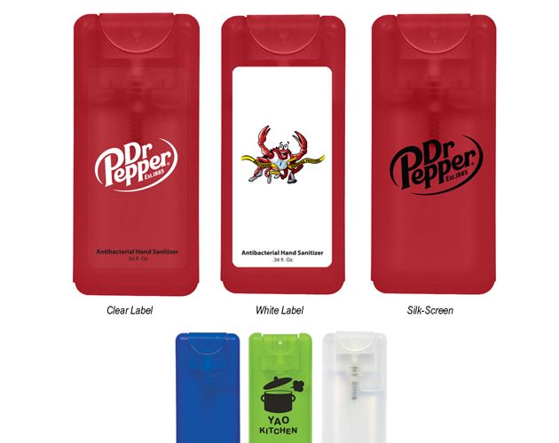 .34 Oz. Compact Hand Sanitizer Spray